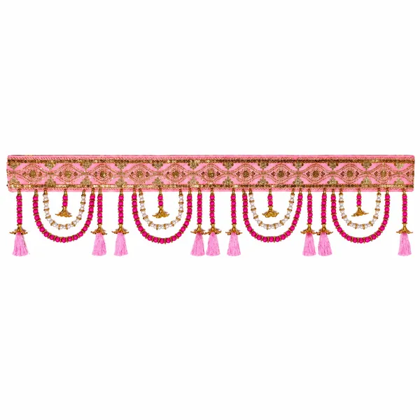 Fabric_Festive_Pink_Embroidered_Door_Toran