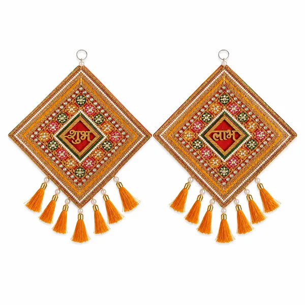 Multicolour_Geometric_Tassel_Drop_Earrings_for_Women