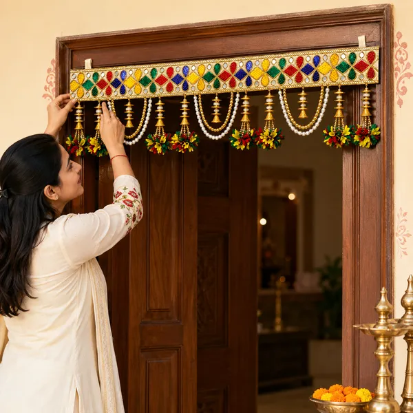 Multicolour_Traditional_Embellished_Door_Toran