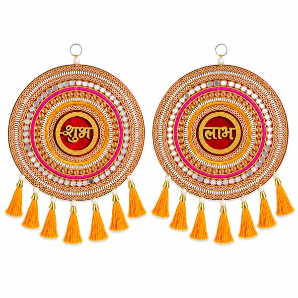 Traditional_Shubh_Circular_Wall_Hanging_With_Tassels
