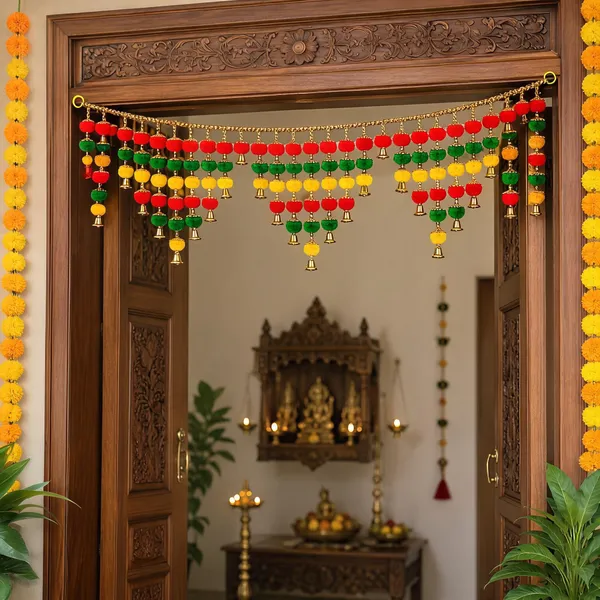 Multicolor_Beads,_Thread,_Cotton_Door_&_Entrance_Decoration_Door_Toran
