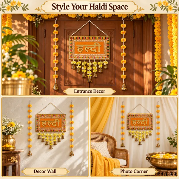 Rahodu_Haldi_Decoration_Combo_–_Traditional_Wall_Hanging_with_2_Floral_Pearl-Style_Strings_&_Golden_Bells