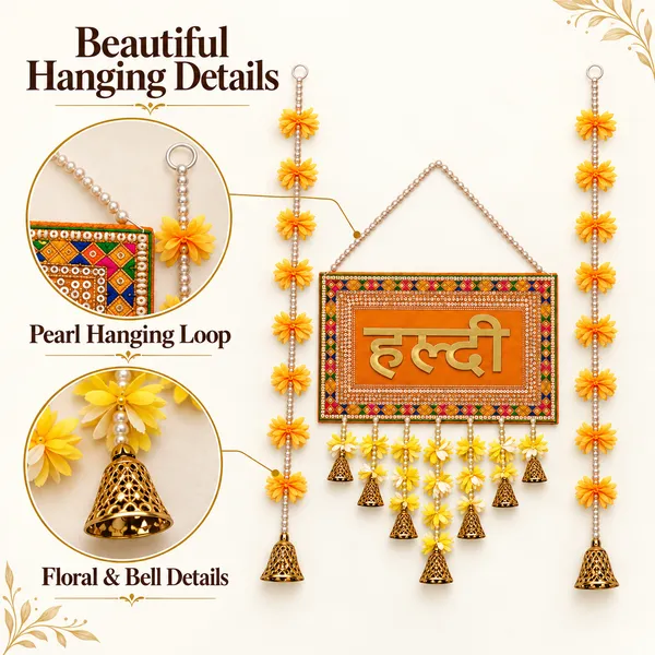 Rahodu_Haldi_Decoration_Combo_–_Traditional_Wall_Hanging_with_2_Floral_Pearl-Style_Strings_&_Golden_Bells