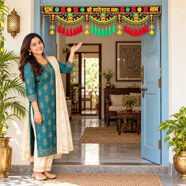 Rahodu_Shubh_Labh_Door_Toran_36x7_Inch_|_Ganeshay_Namah_Bandhanwar_|_Traditional_Decorative_Toran_for_Main_Door