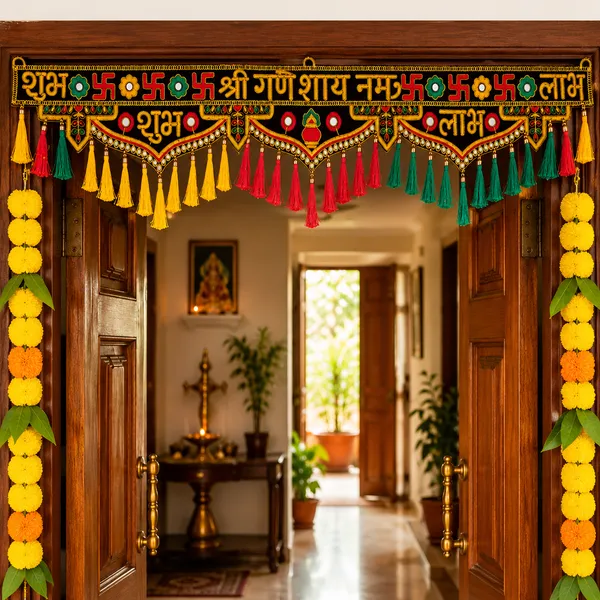 Rahodu_Shubh_Labh_Ganesh_Ji_Door_Toran_|_Traditional_Decorative_Toran_for_Main_Door_&_Home_Entrance