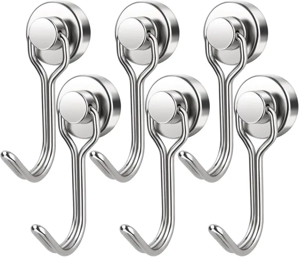 Rahodu_Stainless_Steel_Magnetic_Wall_Hook_for_Kitchen_Bathroom_Home_6_Pcs__Pack_of_6
