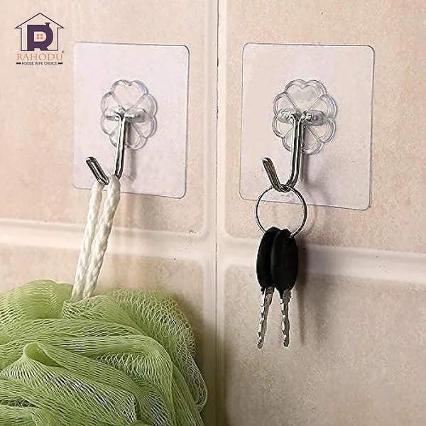 Rahodu_Strong_Adhesive_Sticky_Hook_For_Kitchen_&_Bathroom_Pack_of_10_(_Do_Not_Stick_On_Painted_wall_)