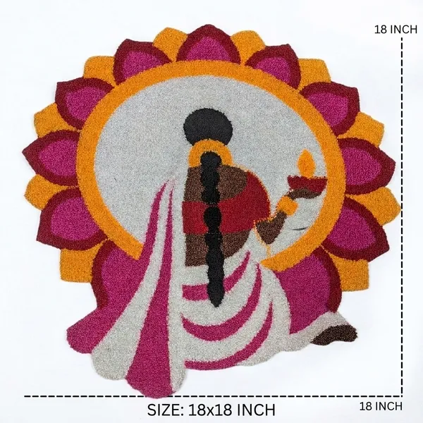 Rahodu_Traditional_Handmade_Pooja_Rangoli_Mat_with_Diya_Design_for_Home_Decoration