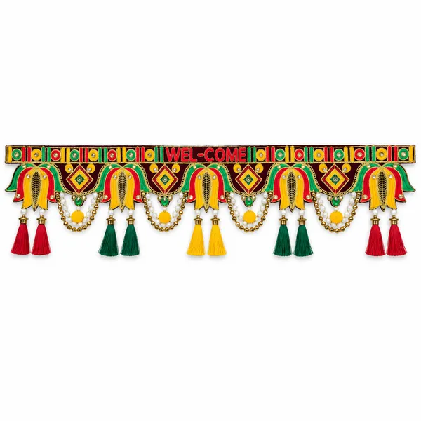 Rahodu_Traditional_Welcome_Bandhanwar_Toran_36x7.5_Inch_|_Multicolor_Door_Hanging_|_Festive_Home_Entrance_Decoration