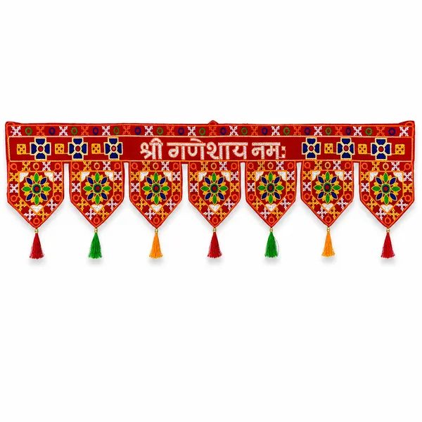 Red_Fabric_Festive_Ganesh_Toran_Door_Hanging