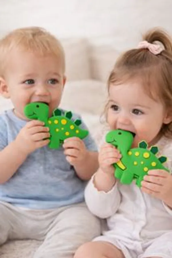 Baby_Silicone_Teether_Of_Bright_Green_Dianosor_Soft_Bpa_Free_0_24_Months_Teether