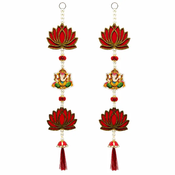 Lotus_Ganesha_Religious_Wall_Hanging_Set