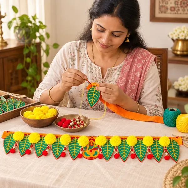 Rahodu_Traditional_Marigold_Flower_&_Mango_Leaf_Door_Toran_|_Decorative_Bandhanwar_Hanging_for_Main_Door,_Mandir,_Home_&_Festival_Decoration_|_Multicolor_|_36_x_8_Inch