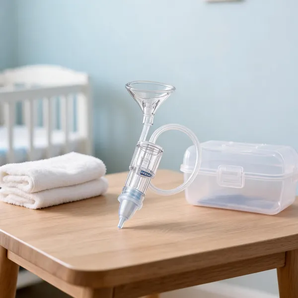 White_Food_Grade_Silicone_(Bpa_Free)_Nasal_Mucus_Cleaning_Nasal_Aspirator