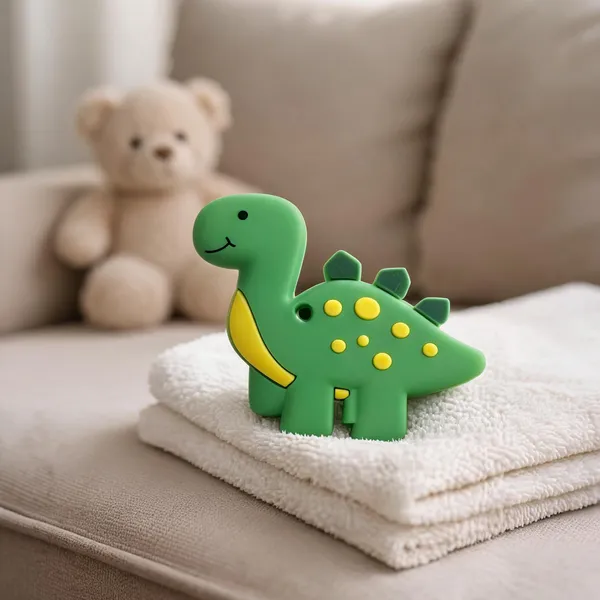 Green_Food_Grade_Silicone_(Bpa_Free)_Teething_Relief_&_Soothing_Baby_Teether