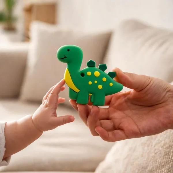 Green_Food_Grade_Silicone_(Bpa_Free)_Teething_Relief_&_Soothing_Baby_Teether