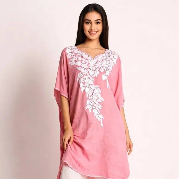 Pink_Cotton_Crush_Straight_Floral_Embroidered_Kurti_For_Women
