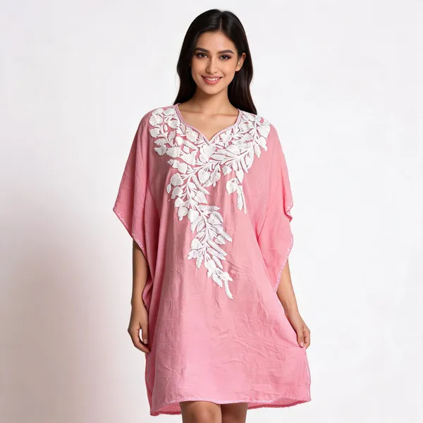 Pink_Cotton_Crush_Straight_Floral_Embroidered_Kurti_For_Women