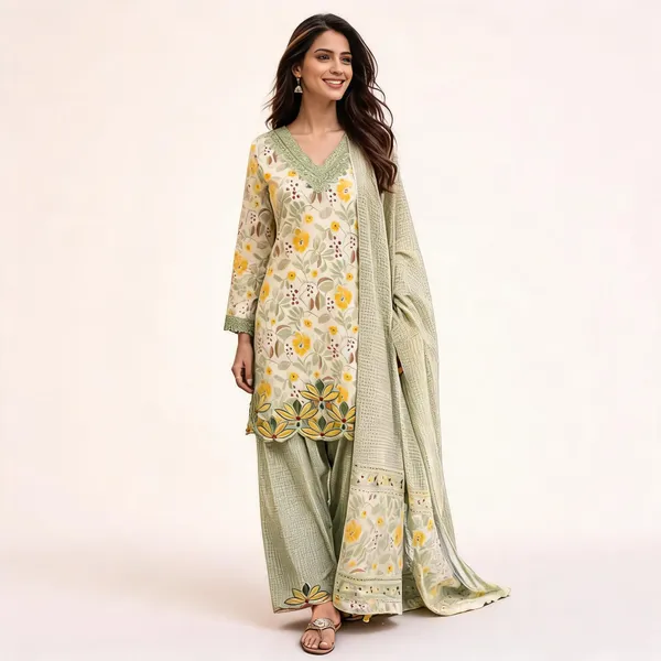 Green_And_Pink_Cotton_Embroidered_Salwar_Suit_Set_For_Women_Pack_Of_2