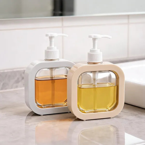 Multicolor_Plastic_Square_Refillable_Hand_Wash_Dispenser_Set_Of_2
