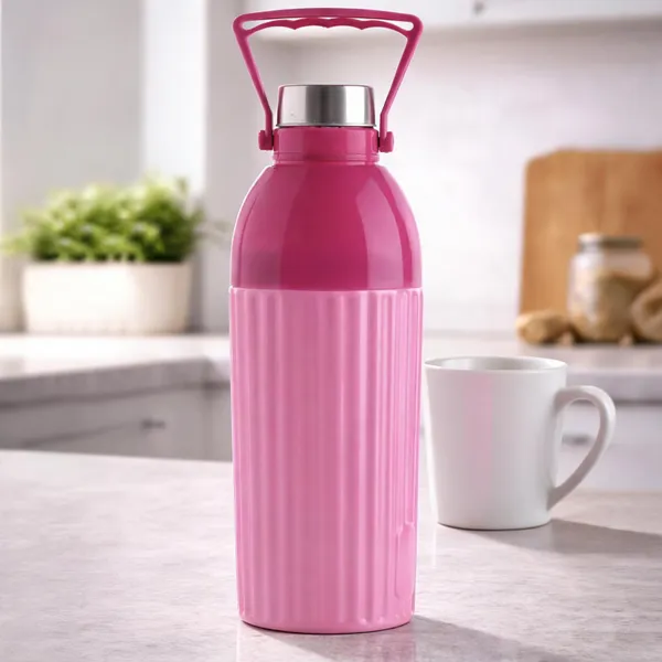 Pink_Plastic_Spiral_Texture_Insulated_Water_Bottle_2600_Ml