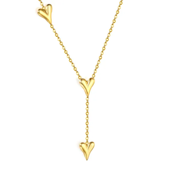 Gold_Tone_Heart_Drop_Necklace_for_Women