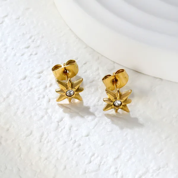 Gold-Tone_Metal_Star_Stud_Earrings_for_Women