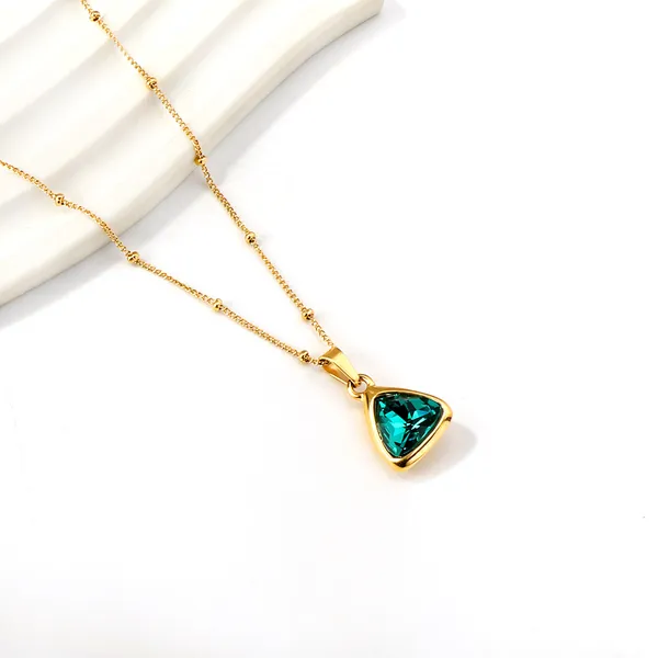 Gold_Tone_Green_Stone_Pendant_Necklace_for_Women