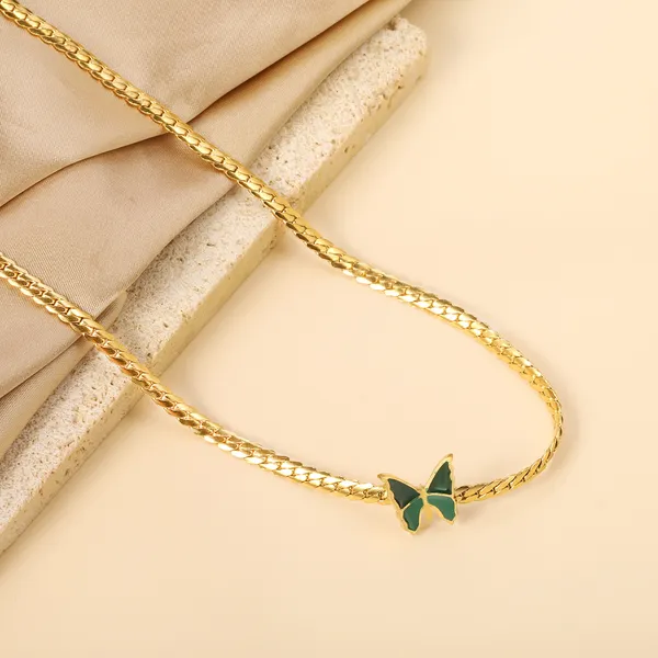 Gold_Tone_Butterfly_Pendant_Necklace_for_Women