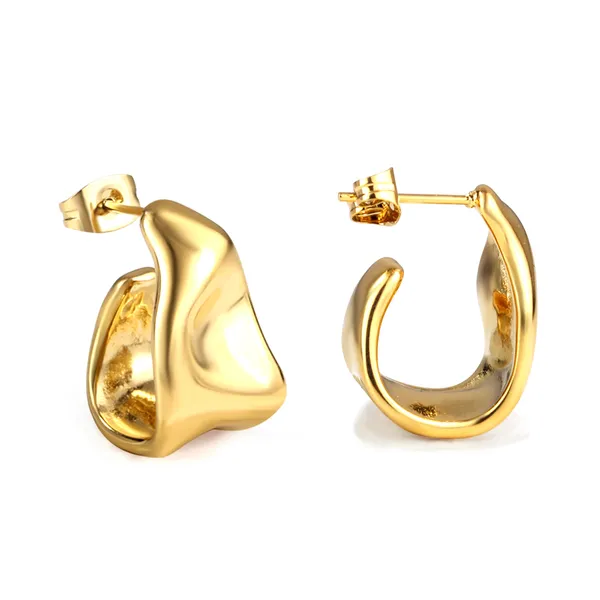 Gold-Tone_Sculptural_Hoop_Earrings_for_Women