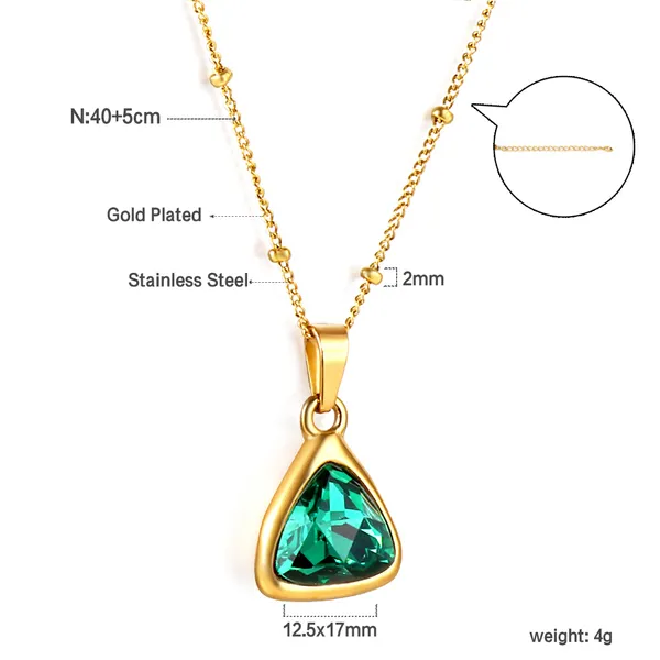 Gold_Tone_Green_Stone_Pendant_Necklace_for_Women