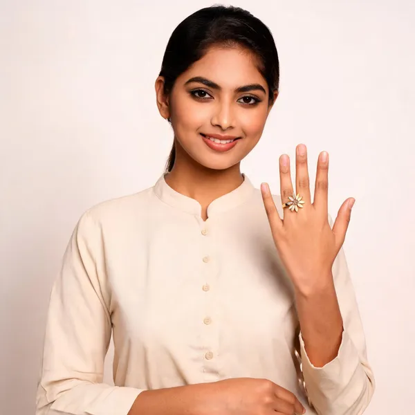 Gold_Plated_Floral_Ring_for_Women