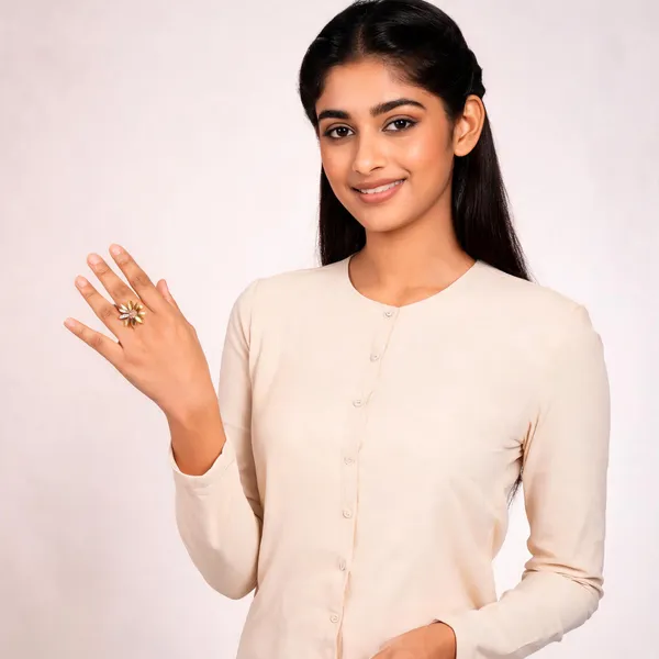 Gold_Plated_Floral_Ring_for_Women