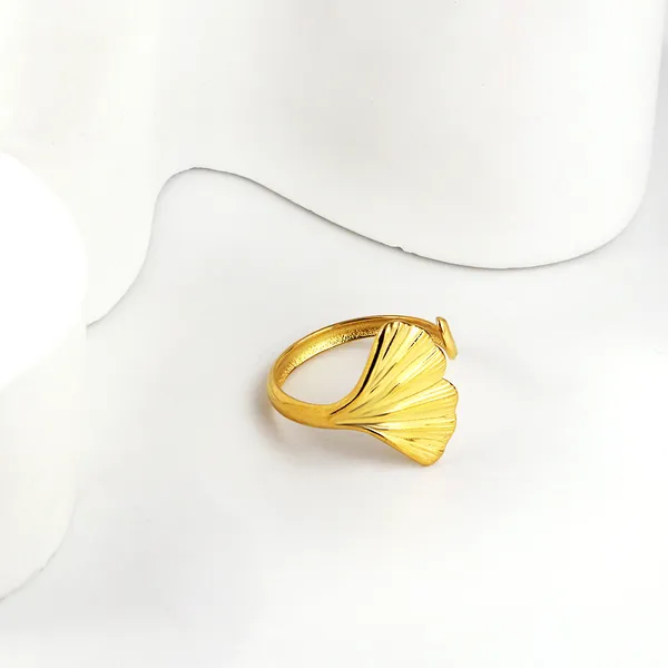 Gold_Tone_Leaf_Adjustable_Ring_for_Women