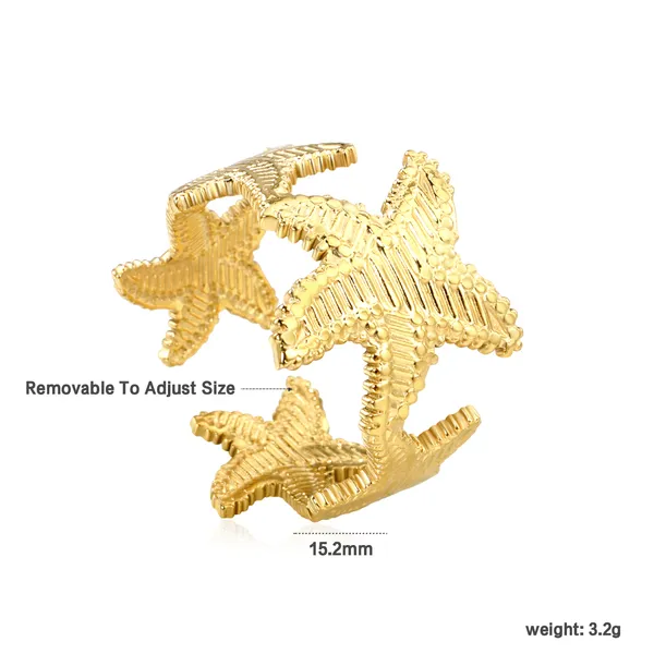 Gold_Tone_Starfish_Design_Ring_for_Women