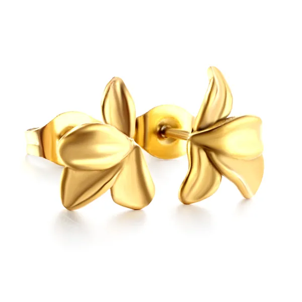 Gold_Floral_Stud_Earrings_for_Women