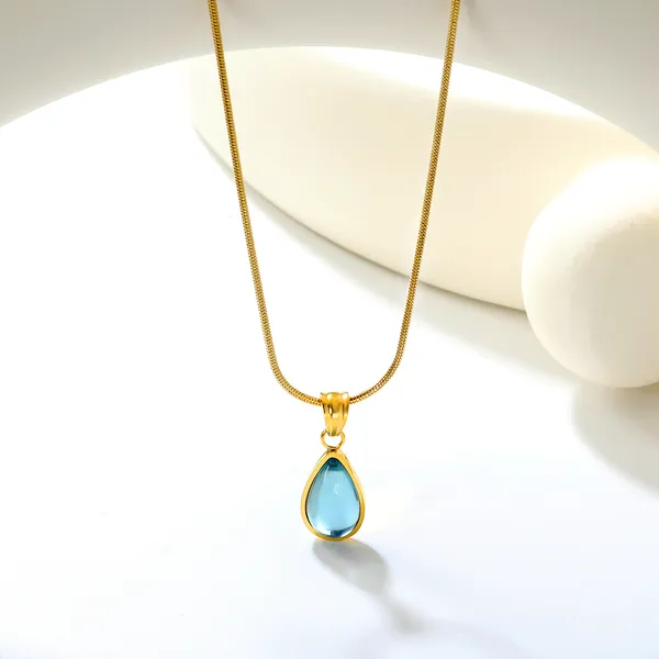 Gold_Tone_Blue_Teardrop_Pendant_Necklace_for_Women