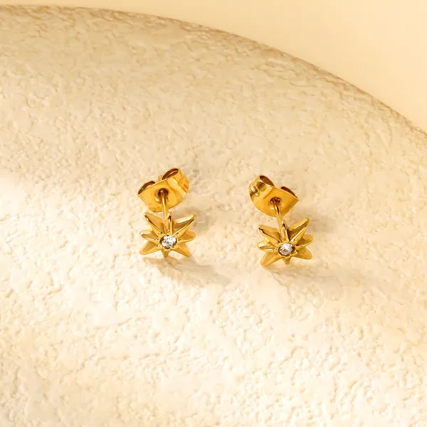 Gold-Tone_Metal_Star_Stud_Earrings_for_Women