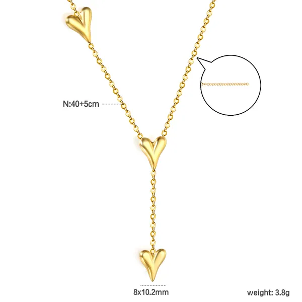 Gold_Tone_Heart_Drop_Necklace_for_Women
