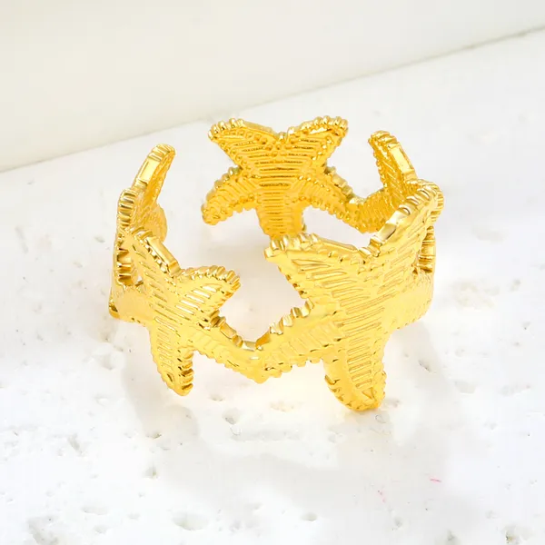 Gold_Tone_Starfish_Design_Ring_for_Women