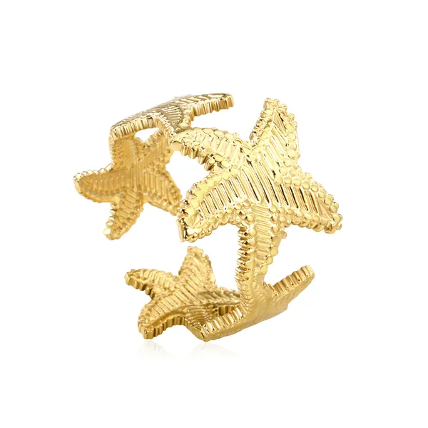 Gold_Tone_Starfish_Design_Ring_for_Women