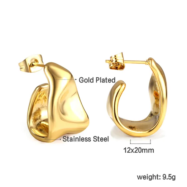 Gold-Tone_Sculptural_Hoop_Earrings_for_Women
