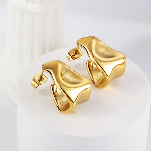 Gold-Tone_Sculptural_Hoop_Earrings_for_Women