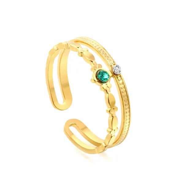 Gold_Tone_Green_Stone_Cuff_Bracelet_for_Women