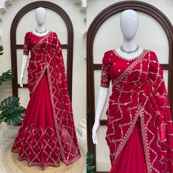 Magenta_Embroidered_Saree_for_Women