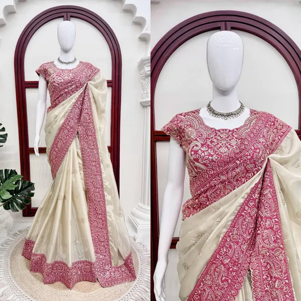 Intricate_Thred_With_Sequnce_Work_Designer_Saree_Default_Title