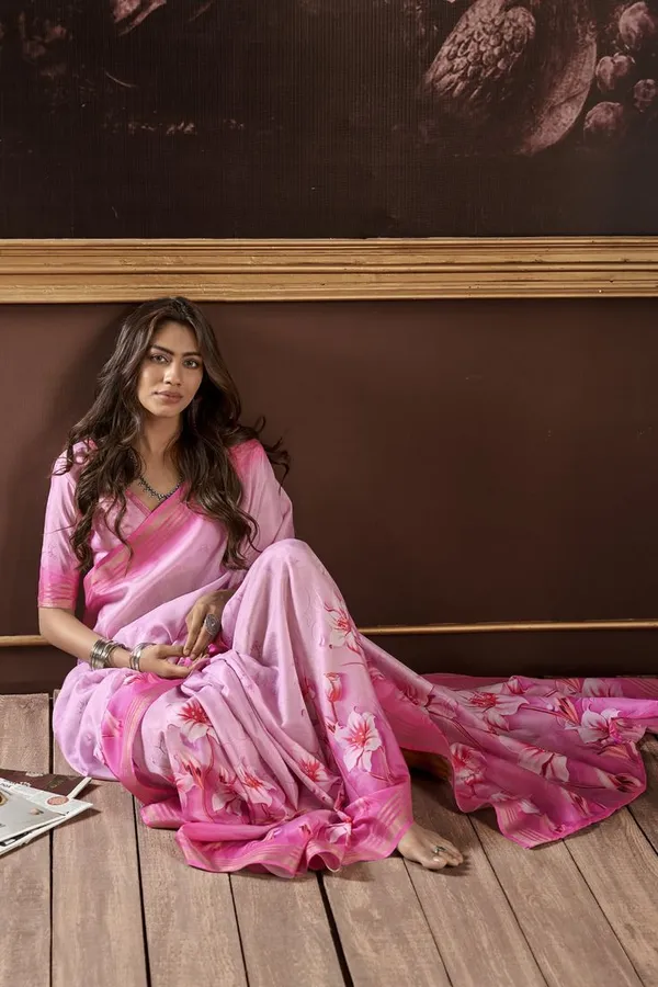 Pink_Color_Art_Silk_Fabric_Fancy_Printed_Daily_Wear_Saree_Bright_Pink