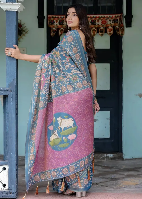 Grey_Cotton_Saree_For_Women