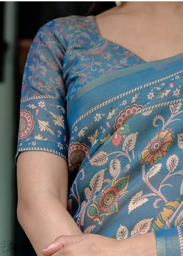 Grey_Cotton_Saree_For_Women