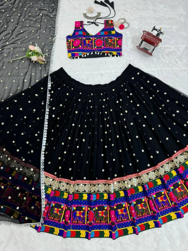 Black_Embellished_Flared_Lehenga_Choli_Set_for_Women